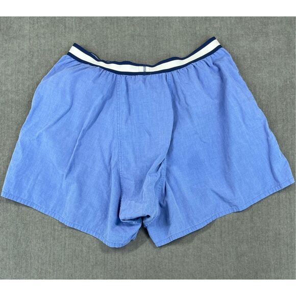 VTG Tommy Hilfiger Lounge Shorts Women XL Blue Retro Y2K Vintage Logo Sleepwear - Picture 8 of 9